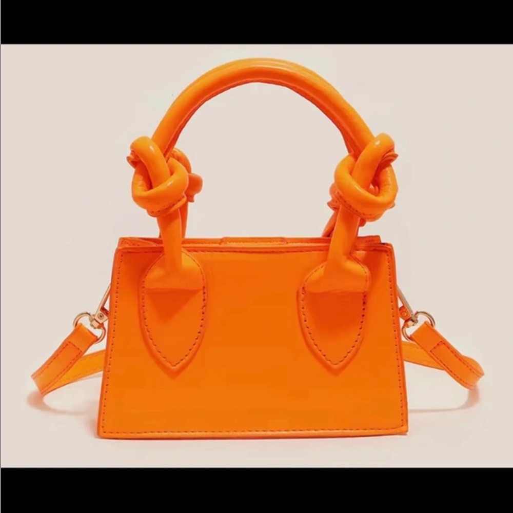 Orange mini bag